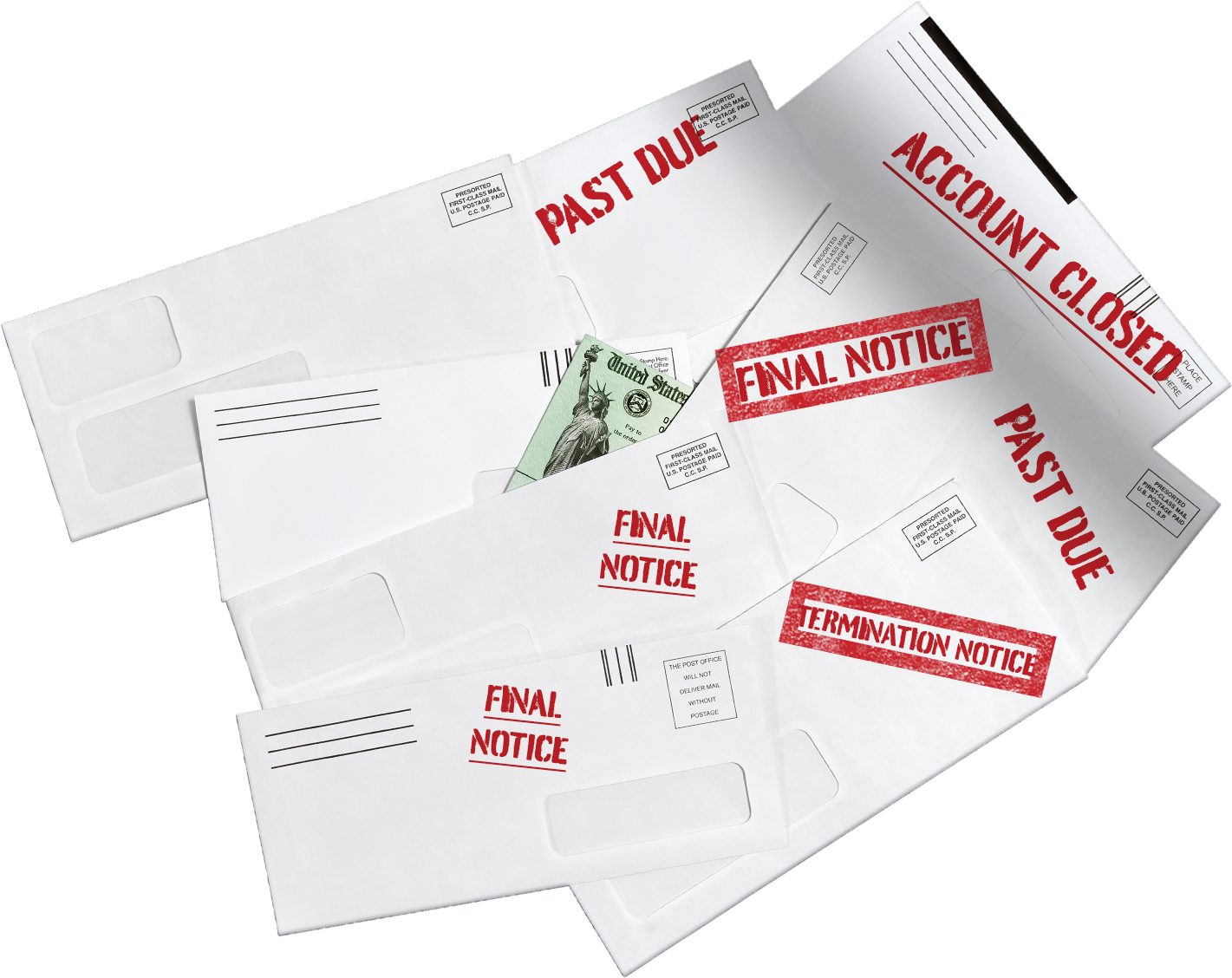 Overdue bills